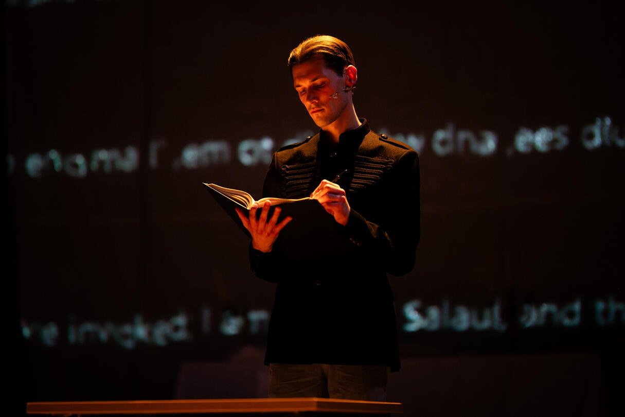 Maximillian Stecher as the Emperor
